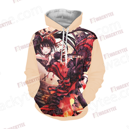 Date A Live - Kurumi Unisex 3D Hoodie