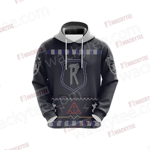 Harry Potter Wise Like A Ravenclaw Winter Style Unisex 3D Hoodie