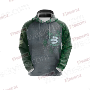 Harry Potter - Slytherin House Unisex 3D Hoodie