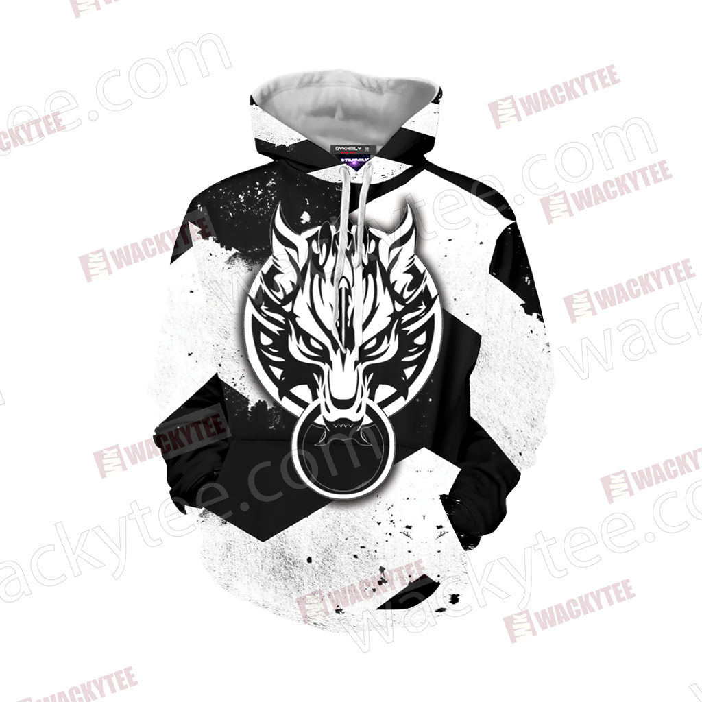 Final Fantasy 7 - Fenrir New Unisex 3D Hoodie