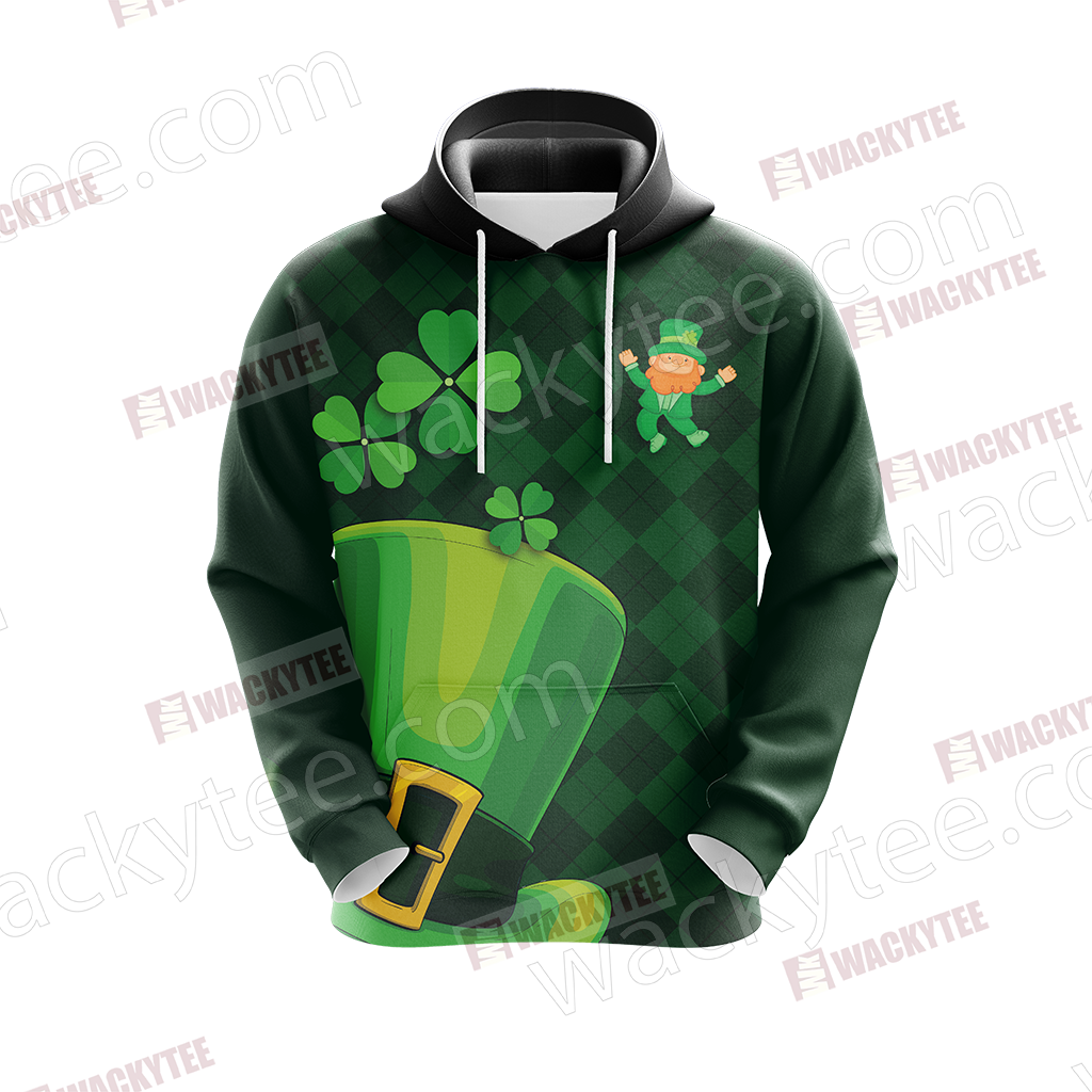 Happy Saint Patrick's Day Unisex 3D Hoodie