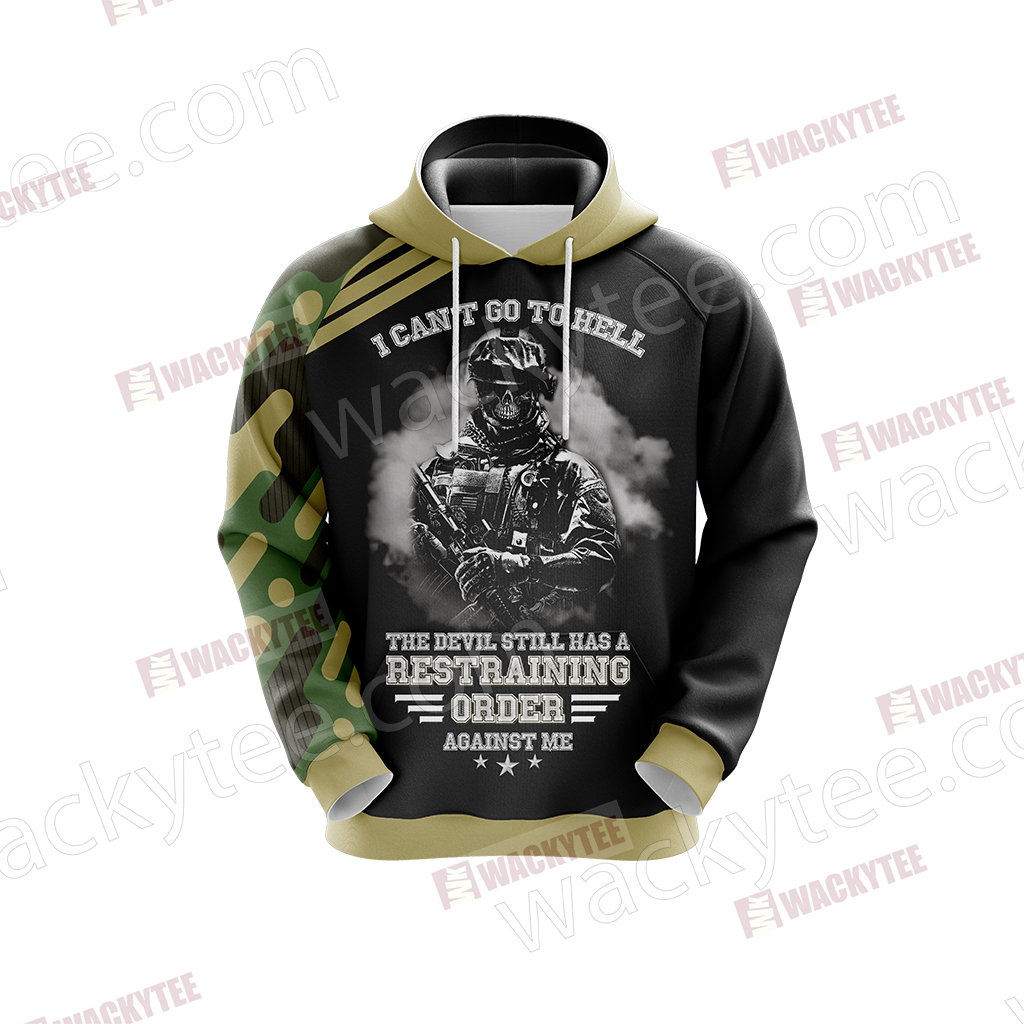 Veteran Unisex 3D Hoodie
