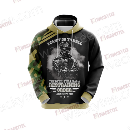 Veteran Unisex 3D Hoodie