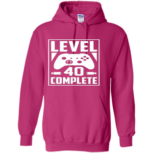 Birthday T-shirt Level 40 Complete