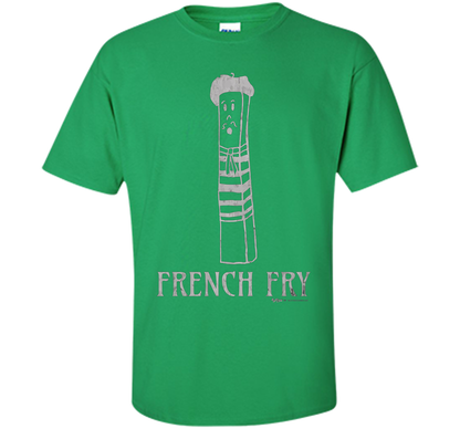 Vintage Paris French Fry T Shirt Men Women and Kids t-shirt Irish Green