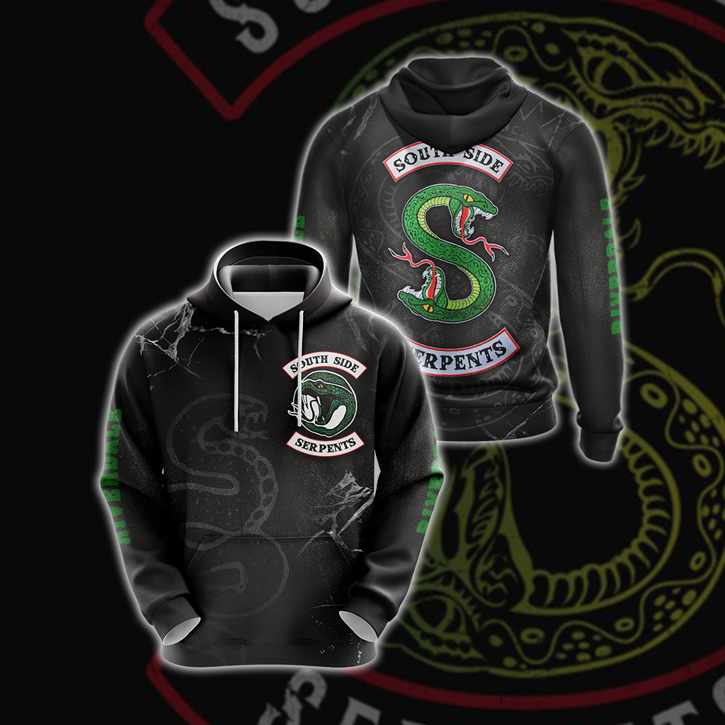 Riverdale South Side Serpents Unisex 3D Hoodie