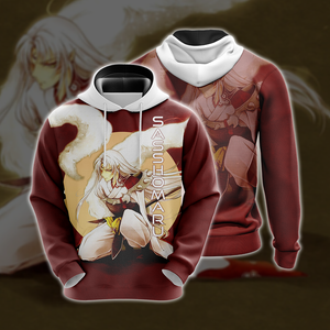 Inuyasha-Sesshomaru Unisex 3D Hoodie