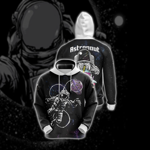 Bubble Tea x Astronaut Unisex 3D Hoodie