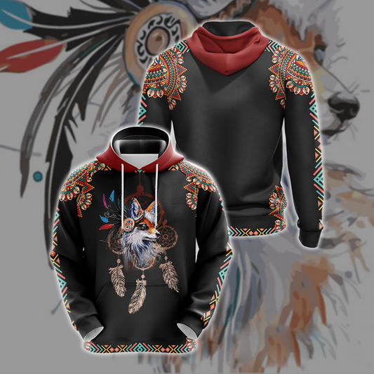 Fox Unisex 3D Hoodie