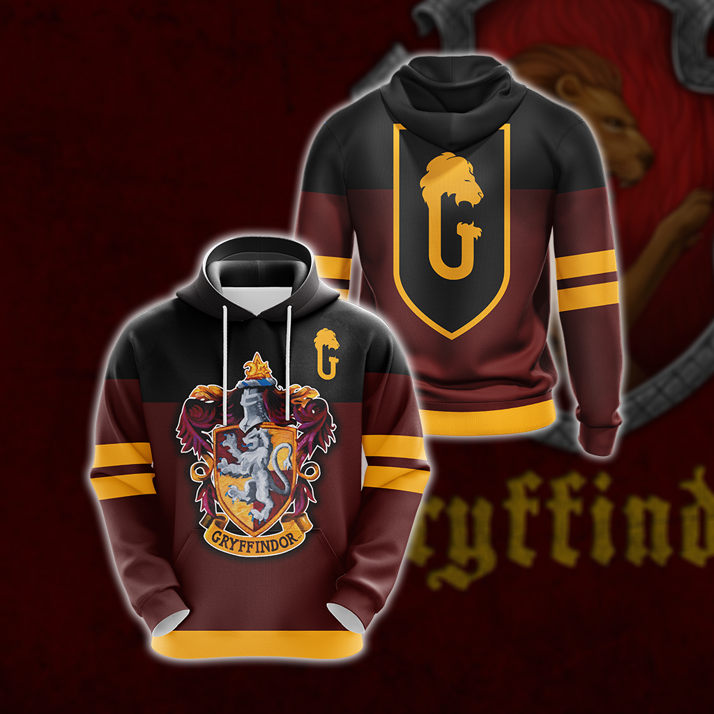 Harry Potter - Brave Like A Gryffindor New Style Unisex 3D Hoodie