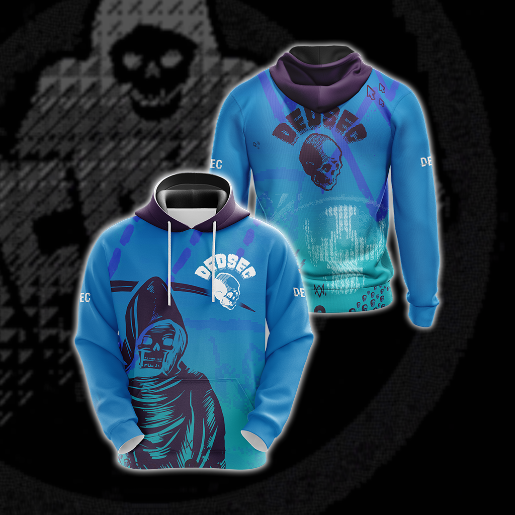 Watch Dog Dedsec Unisex 3D Hoodie