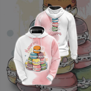 Macarons Unisex 3D Hoodie