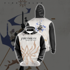 Fire Emblem 3 Houses - Till Death Unisex 3D Hoodie