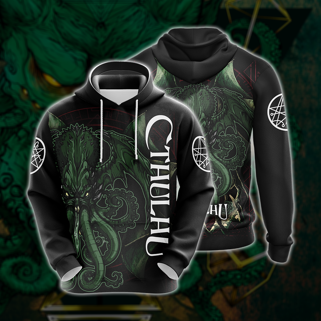 Cthulhu Unisex 3D Hoodie