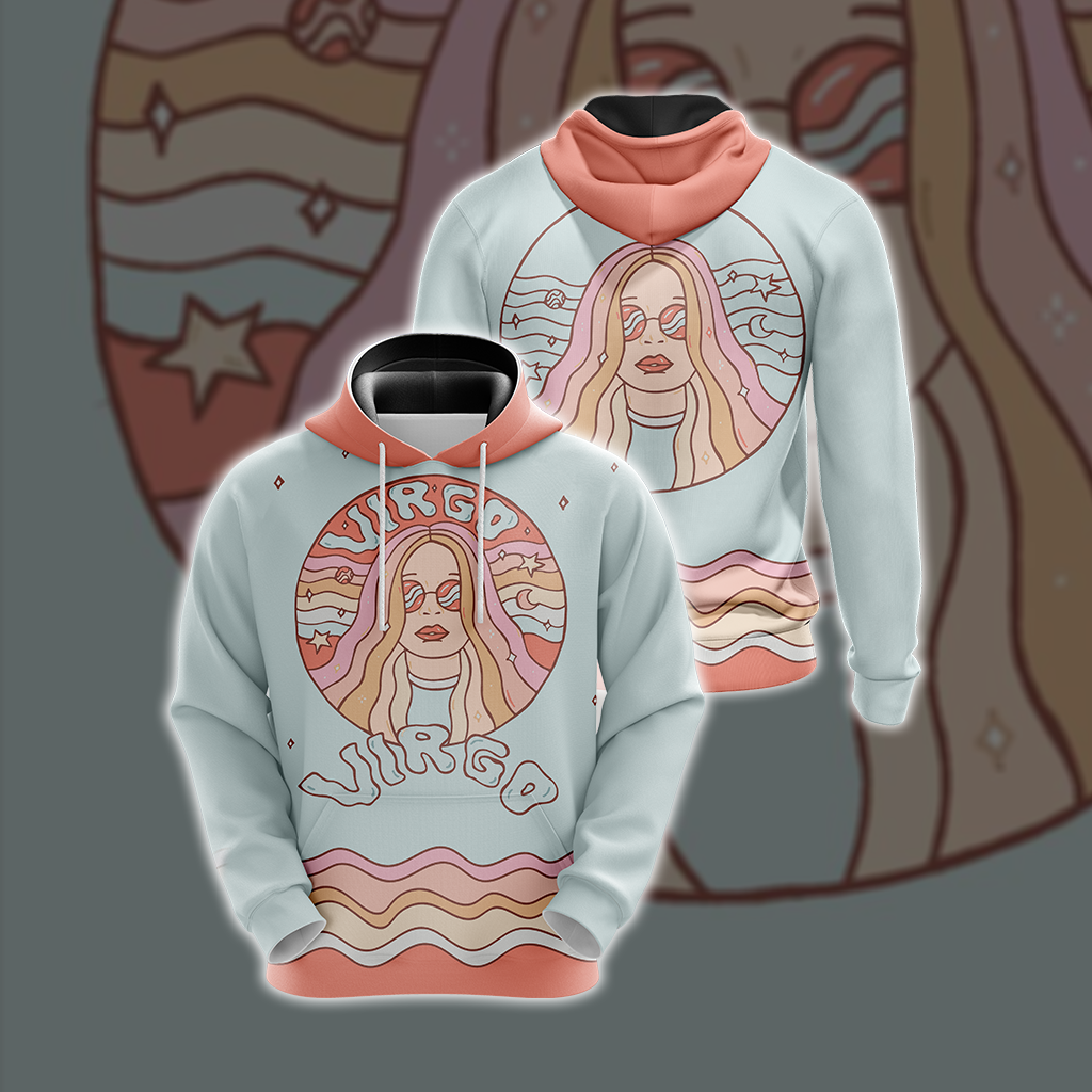 Virgo Birthday Unisex 3D Hoodie