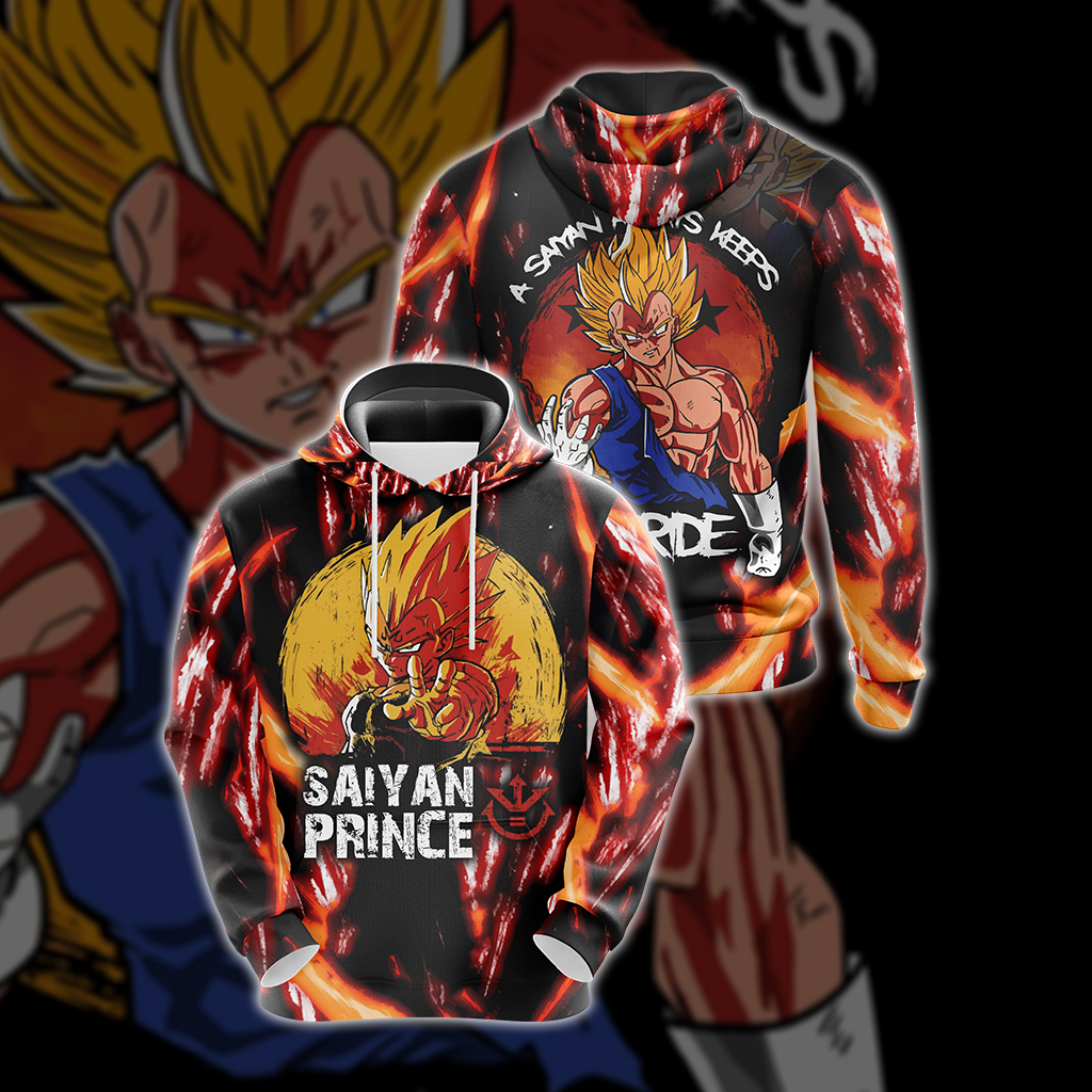 Saiyan Pride Unisex 3D Hoodie