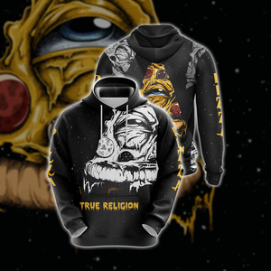 True Religion Pizza Unisex 3D Hoodie