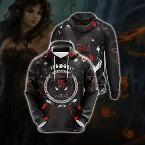 Bad Witch Unisex 3D Hoodie