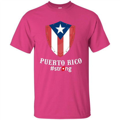 Puerto Rico Strong T-shirt Heliconia