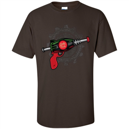 Nuka Cola Gun T-shirt Dark Chocolate