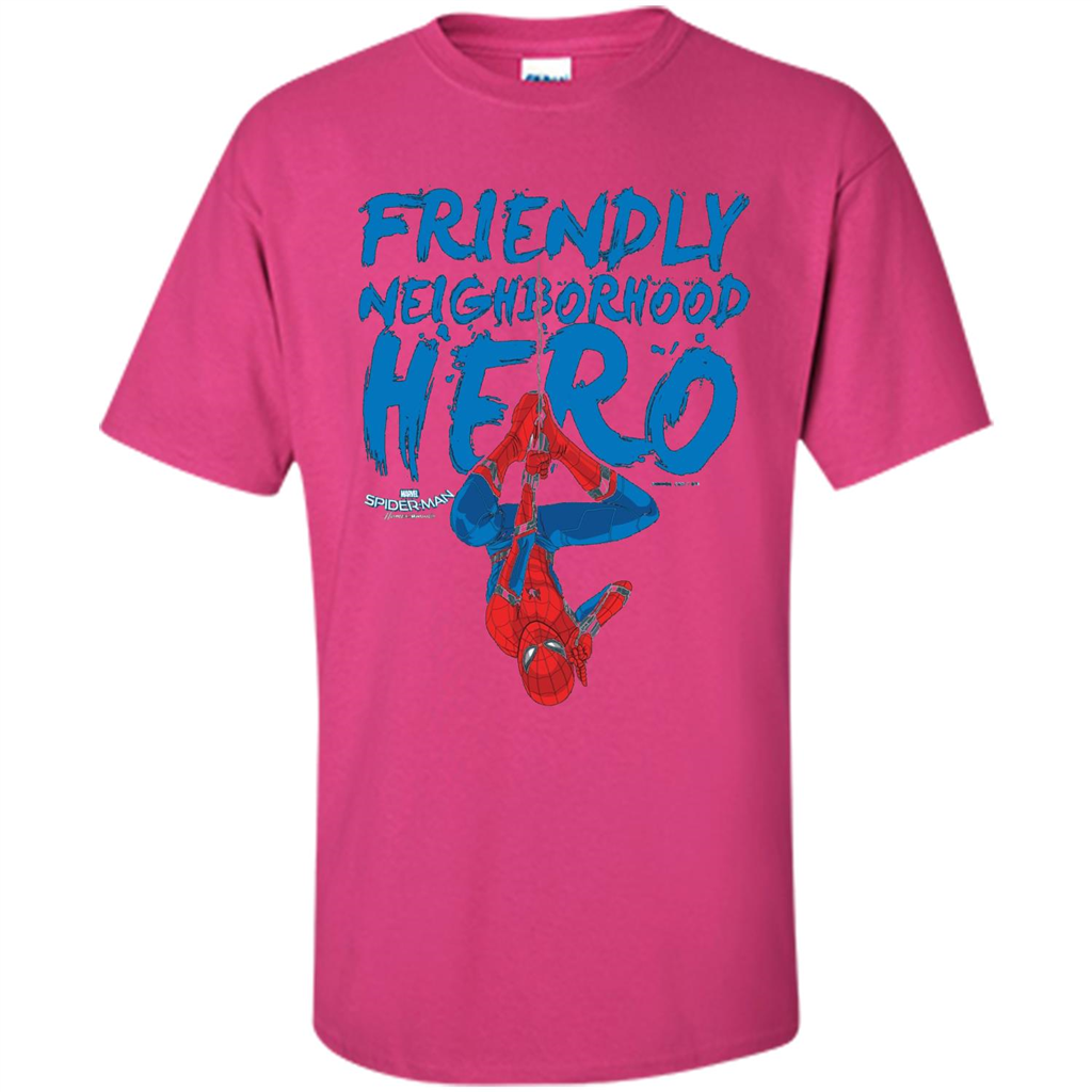Homecoming Friendly Neighborhood Hero T-shirt Heliconia