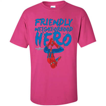 Homecoming Friendly Neighborhood Hero T-shirt Heliconia