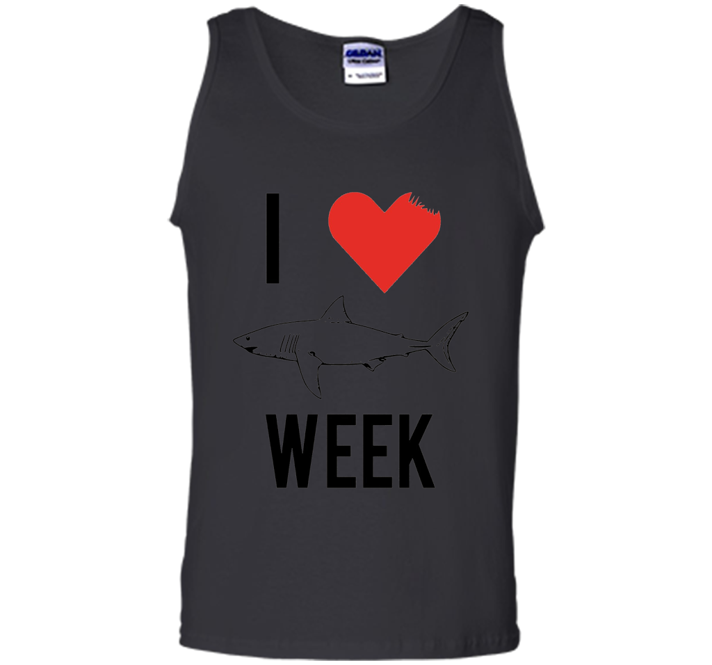 I Love Shark Shirt shirt Black
