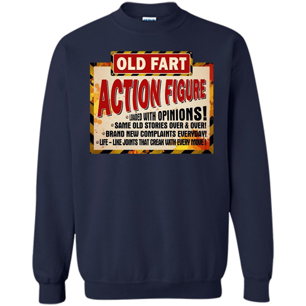 Old Fart Action Figure - Funny Birthday T-Shirt