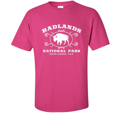 Whereables: Badlands National Park T-Shirt cool shirt Heliconia