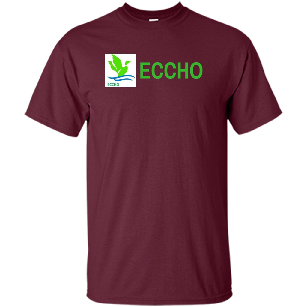 ECCHO T-shirt Escondido Country Club Homeowners Organization T-shirt Maroon