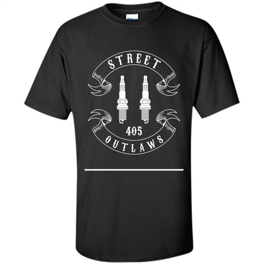 Racing T-shirt 405 Street Outlaws Black