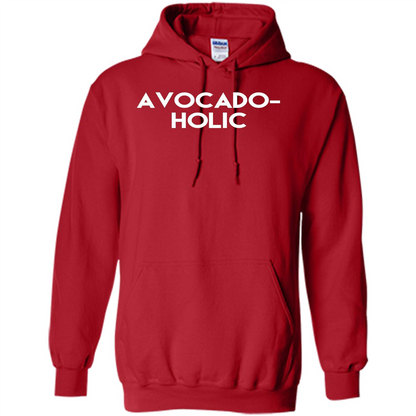 Avocado-Holic Avocado Funny Humorous Trending T-shirt Red