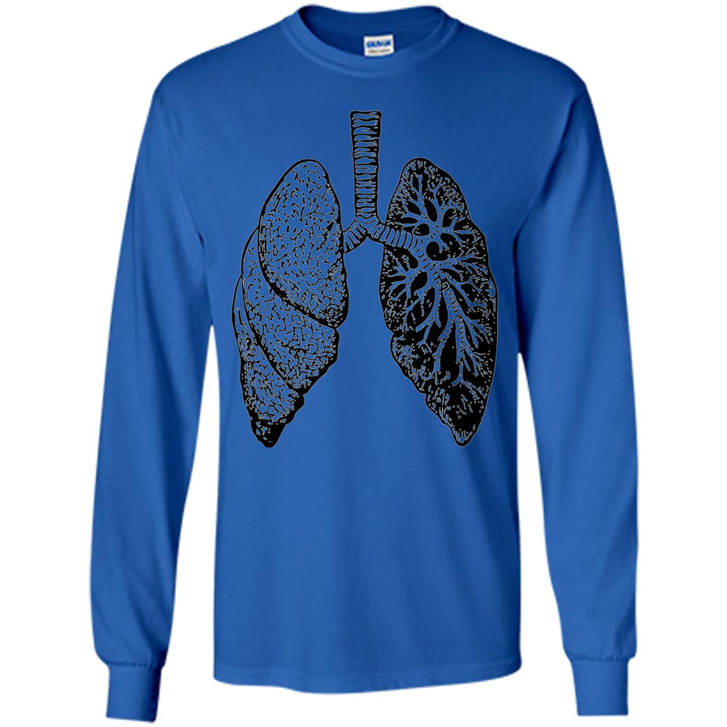 Lungs T-shirt Royal