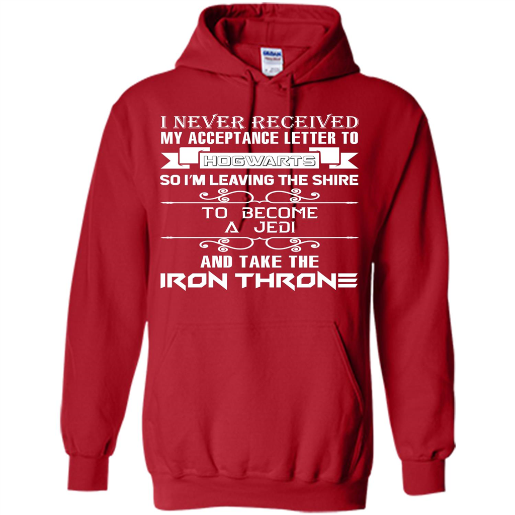 I Never Received My Acceptance Letter To Hogwarts T-shirt Red