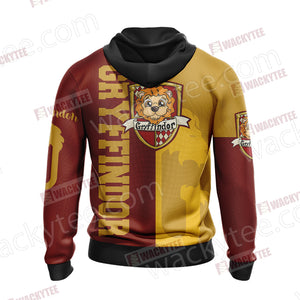Harry Potter - Gryffindor House New Wackystyle Unisex 3D Hoodie
