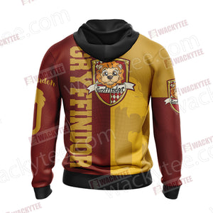 Harry Potter - Gryffindor House New Wackystyle Unisex Zip Up Hoodie