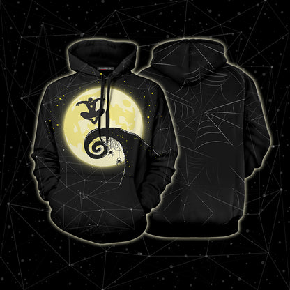 The Spiderman's Nightmare Before Christmas 3D Hoodie Version 2