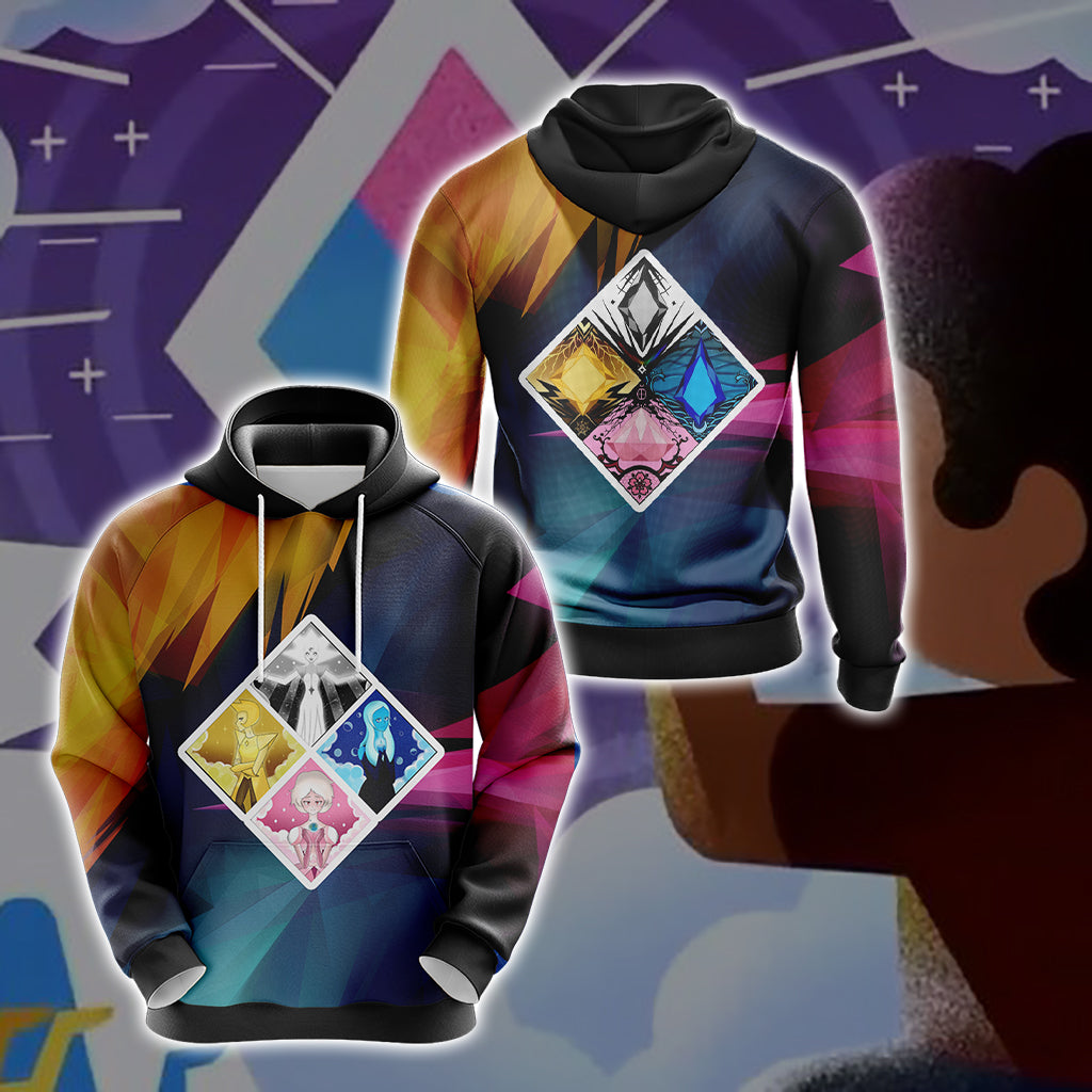 Steven Universe - Diamonds Unisex 3D Hoodie