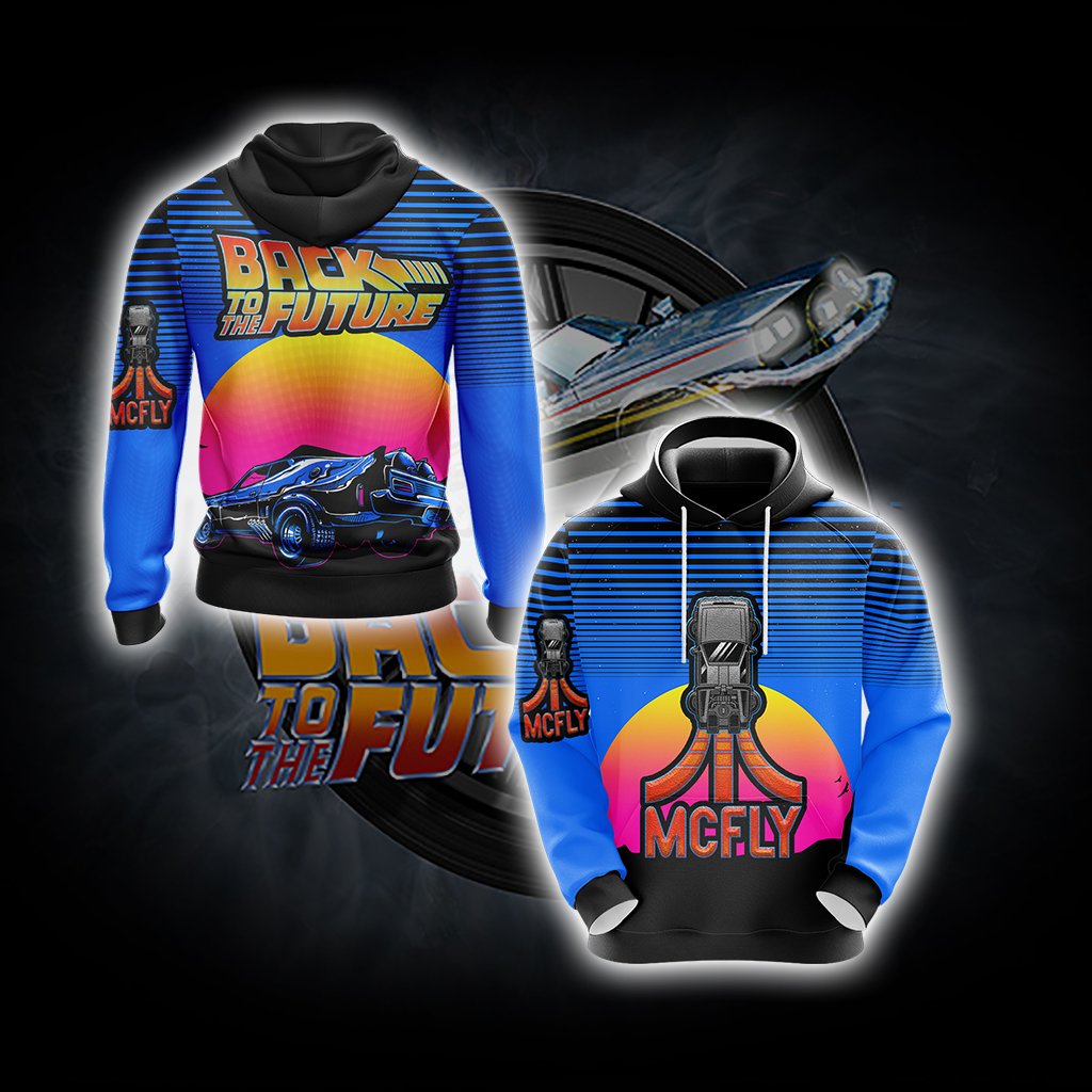 Back To The Future New Unisex 3D Hoodie