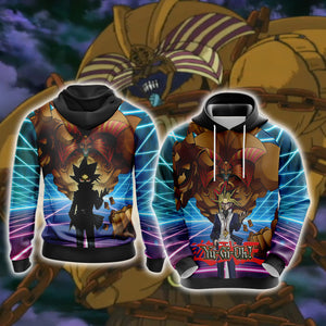 Yu-Gi-Oh! -Exodia and Yami Yugi Unisex 3D Hoodie