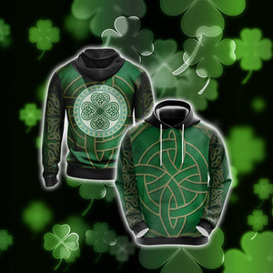 Irish Saint Patricks Day Unisex 3D Hoodie