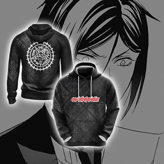 Kuroshitsuji One Hell of a Butler New Look Unisex 3D Hoodie