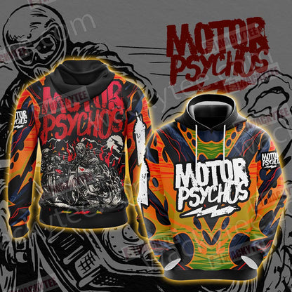 Pyscho Motor 3D Hoodie