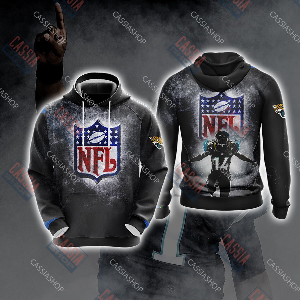 NFL Football USA Unisex 3D Hoodie