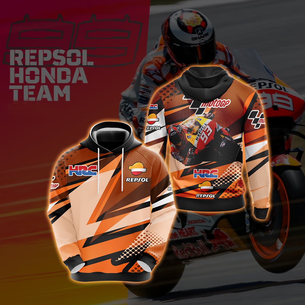 Repsol.HRC (motor GP) Unisex 3D Hoodie