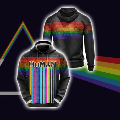 LGBT - Human Unisex 3D Hoodie