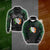 Irish Flag Kiss Me Saint Patrick's Day Unisex 3D Hoodie