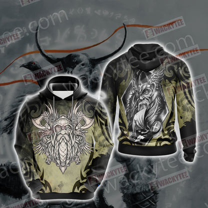 Odin New Unisex 3D Hoodie