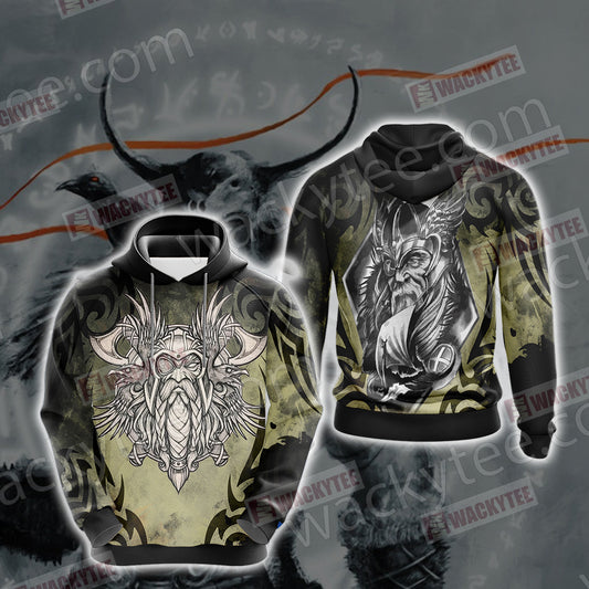 Odin New Unisex 3D Hoodie