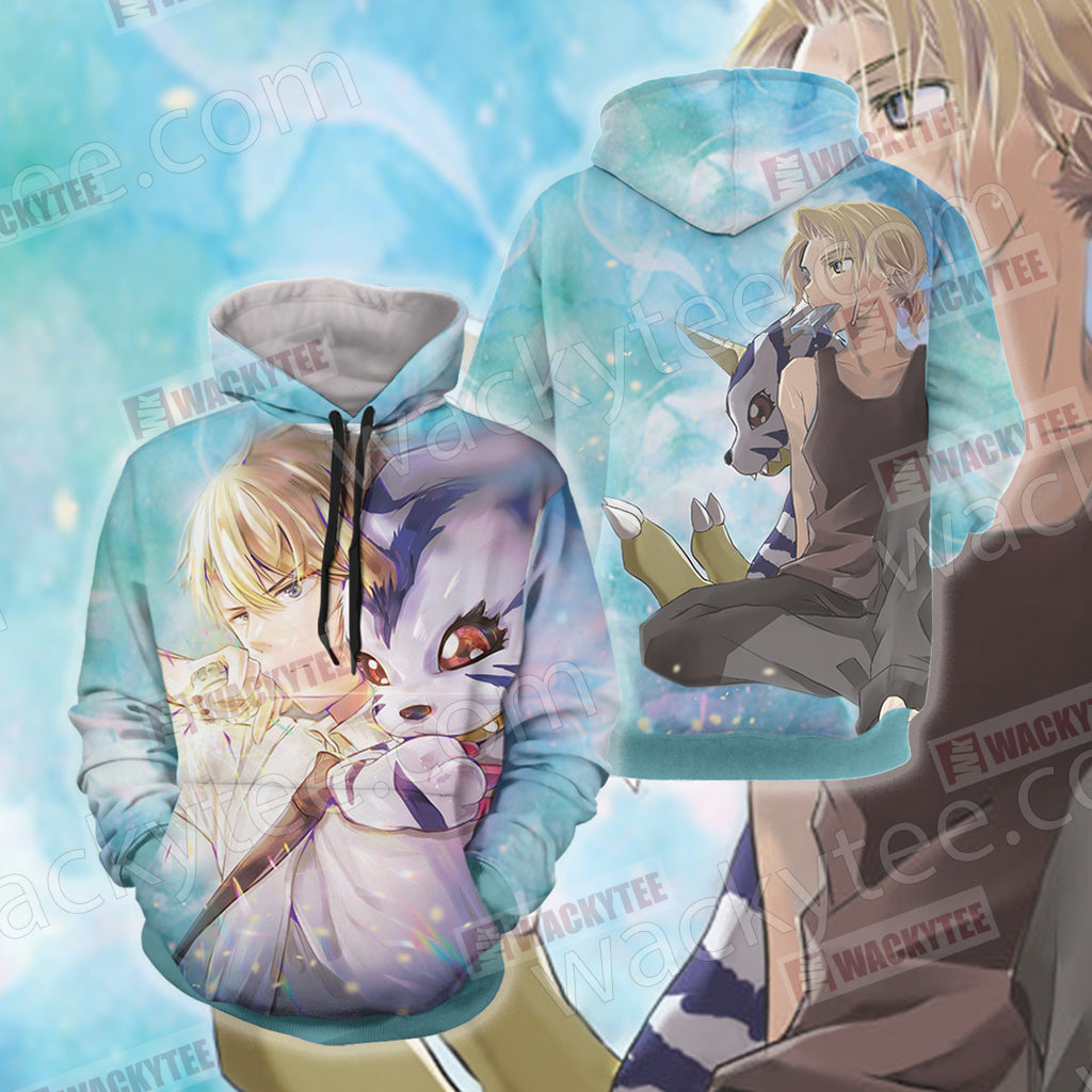 Digimon Matt And Gabumon Unisex 3D Hoodie